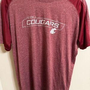 Champion Red WSU Cougars Men's Tee